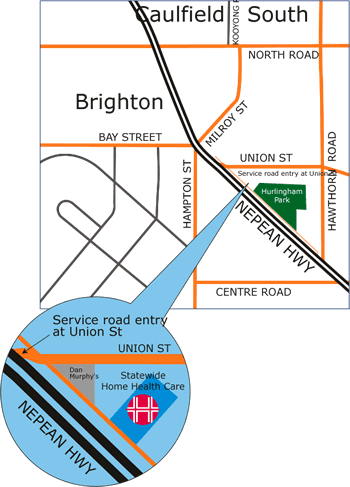 store location map